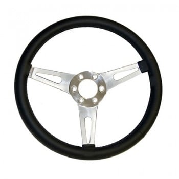 Volant 14" en cuir noir 6...