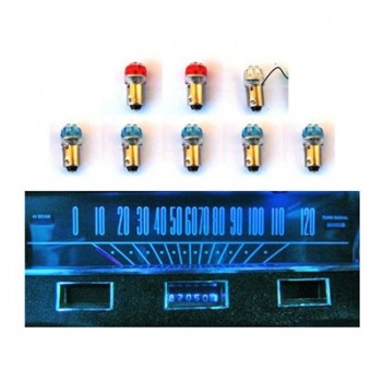 ref_390681_Jeu d'ampoules LED pour tableau de bord Scott Drake SD-6456-GA-BL