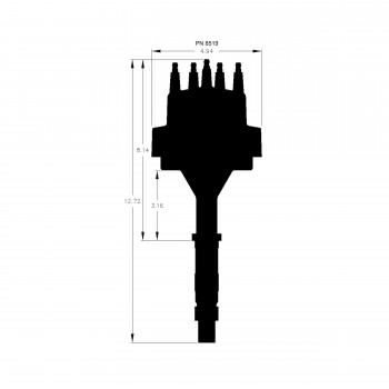 Distributeur AMC V8 MSD 8519