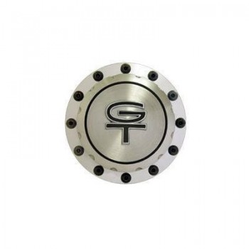 ref_199901_Bouchon de réservoir à carburant en aluminium (emblème GT) Scott Drake B-9030-GT
