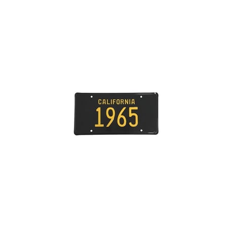 ref_389121_Plaque d'immatriculation Californie Scott Drake ACC-LP-65C