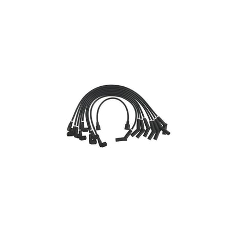 ref_389243_8mm Ford Logo Ignition Wires Black Scott Drake C5OZ-12259-BK8