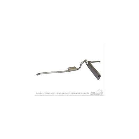 ref_200911_Ligne d'échappement 1,75" simple (6 cylindres) Scott Drake C5ZZ-5257-ARK