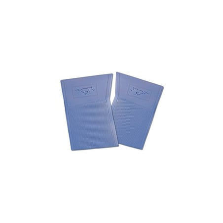 ref_201088_Tapis de sol PVC Pony Bleu Scott Drake C5ZZ-6513086-BL