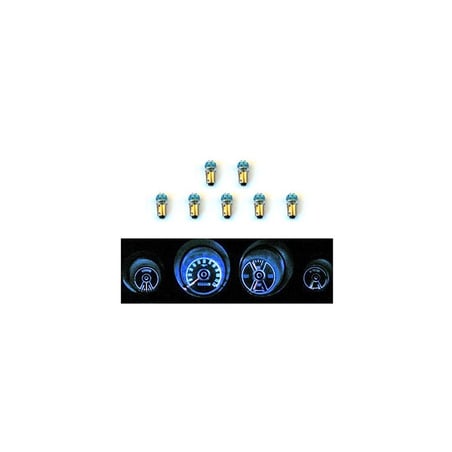 ref_390686_Jeu d'ampoules LED pour tableau de bord Scott Drake SD-6970-GA-BL