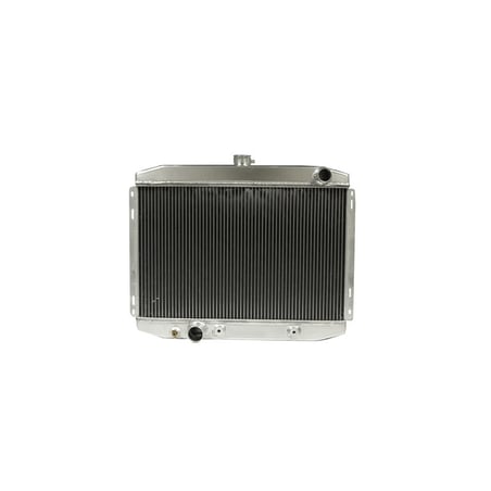 ref_7826_Radiateur en aluminium avec refroidisseur de boite de vitesses - Big Block FE Scott Drake 379-2AL