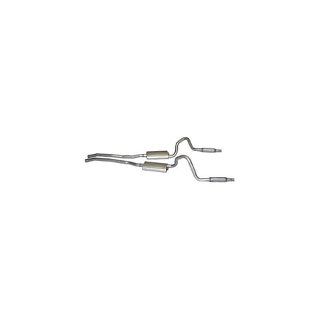 ref_200916_Ligne d'échappement double GT 2" avec résonateurs Scott Drake C5ZZ-5257-WRS