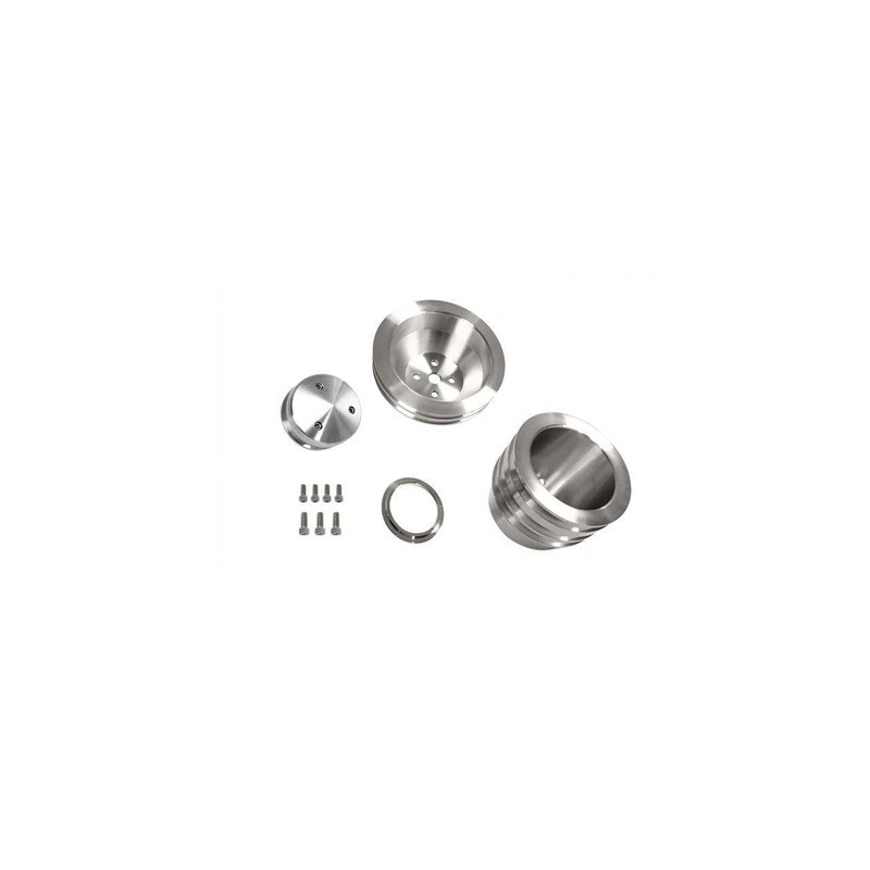 ref_199909_Kit poulies d'accessoires aluminium 3 gorges 289-302ci Scott Drake B-F104