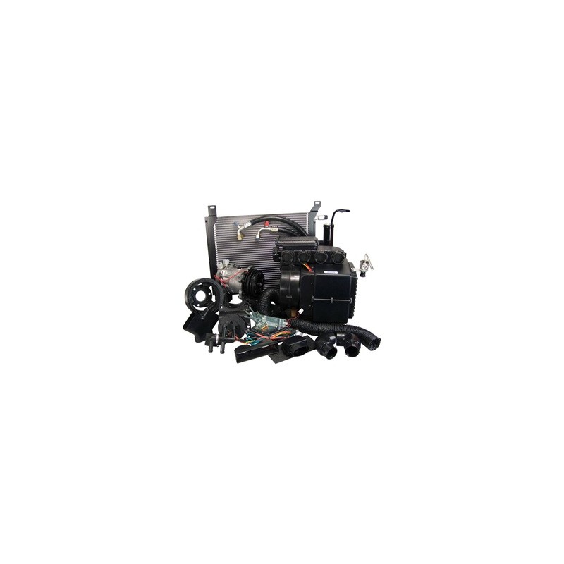 ref_203500_Kit Hurricane AC&amp;Heater avec commandes électroniques (289, P/S) Scott Drake CAP-1367M-289P