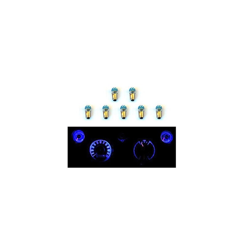 ref_390685_Jeu d'ampoules LED pour tableau de bord Scott Drake SD-6768-GA-BL