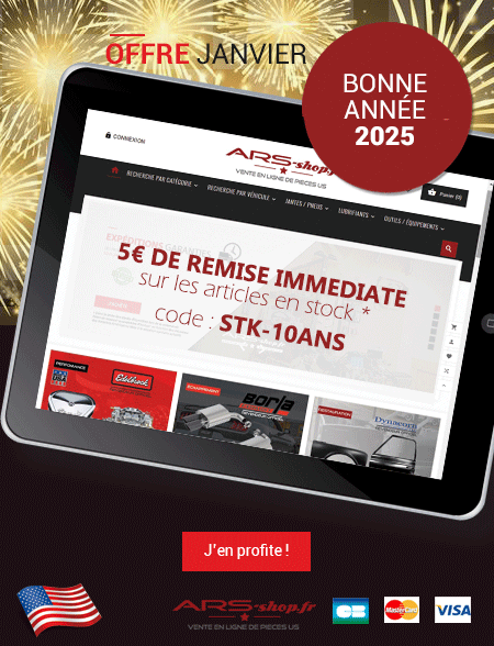 ARS-Shop.fr, promo stock Janvier 2025 10 ANS